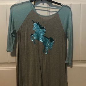 Unicorn sequence shirt